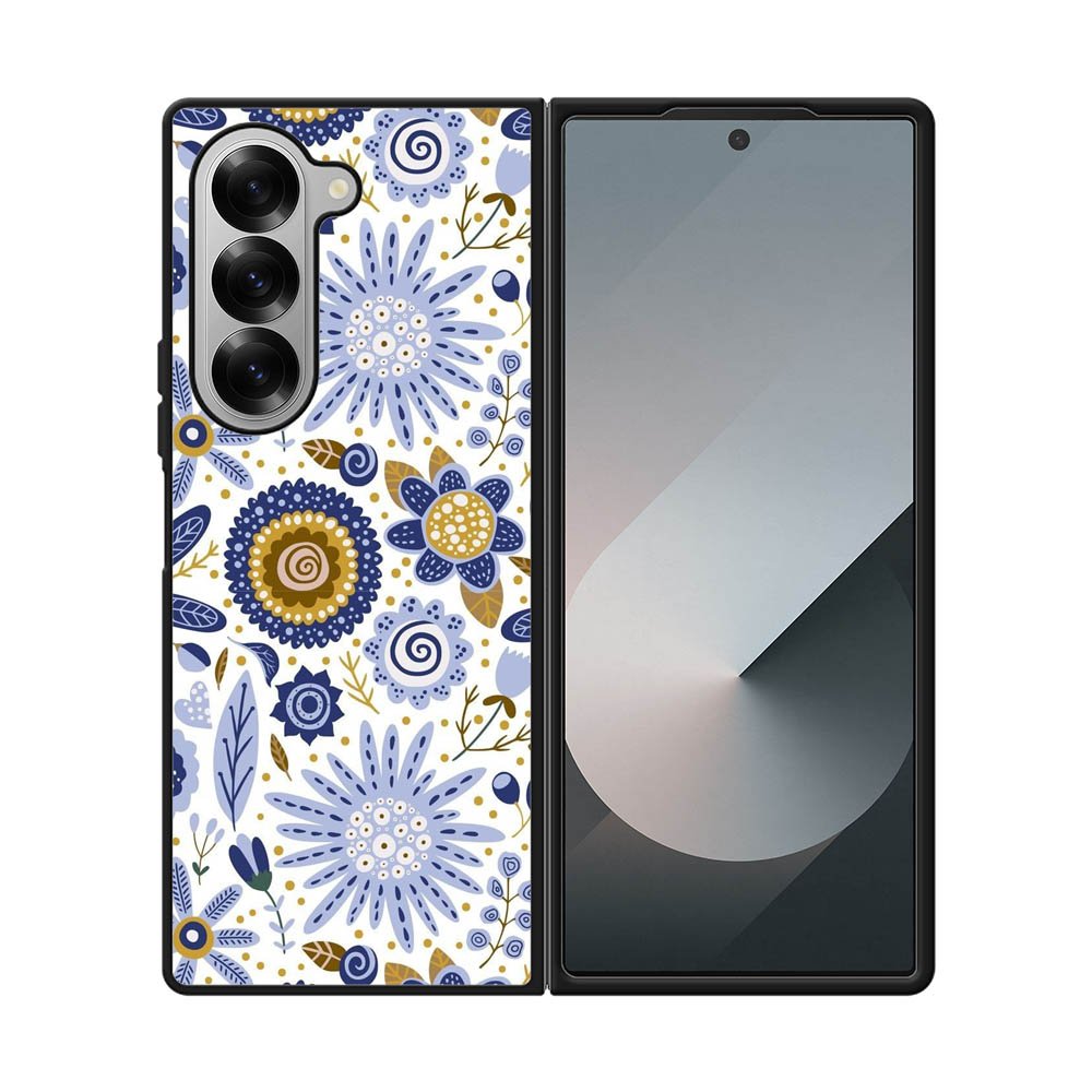 Pattern Flower FE0142 Samsung Galaxy Fold 7 5G Case