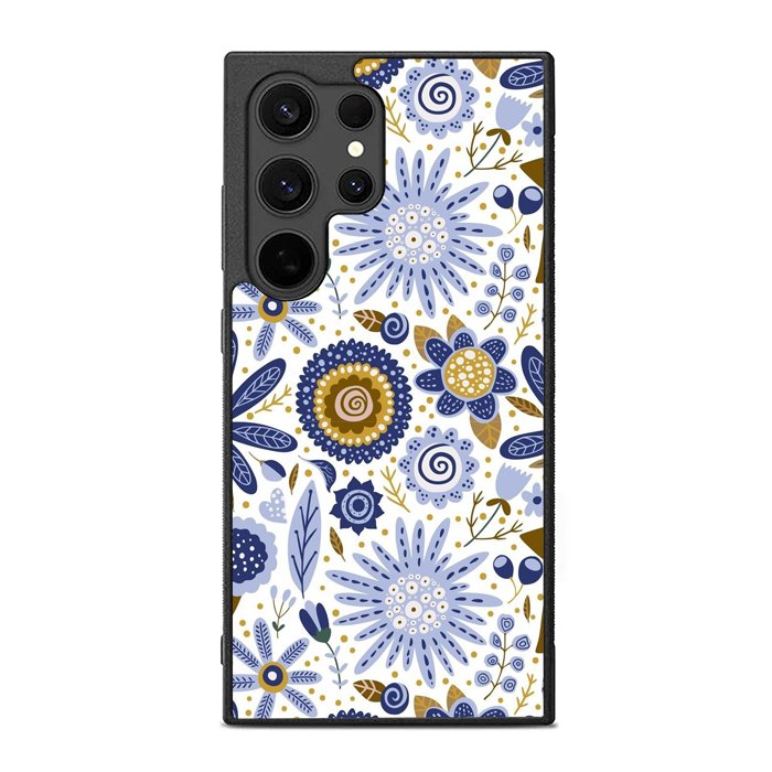 Pattern Flower FE0142 Samsung Galaxy S25 Ultra Case
