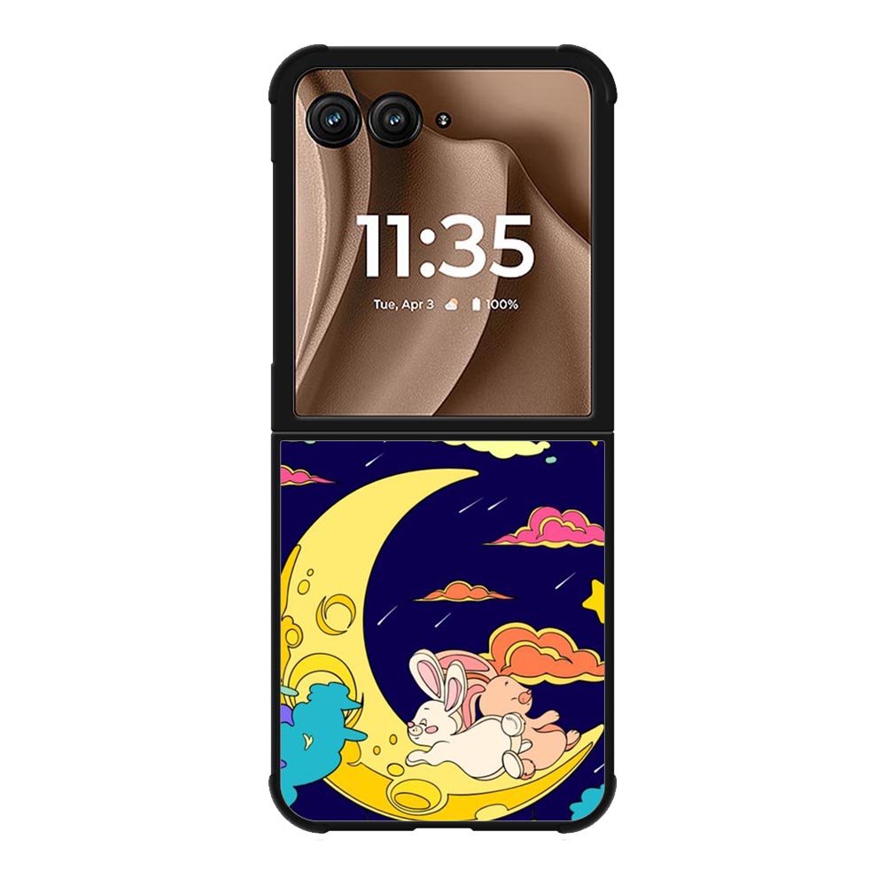 Sleep Bunny FMotorola Moto RAZR Plus 2025 Case FE0570