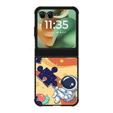 Astronaut Puzzle FMotorola Moto RAZR 2025 Case FE0052