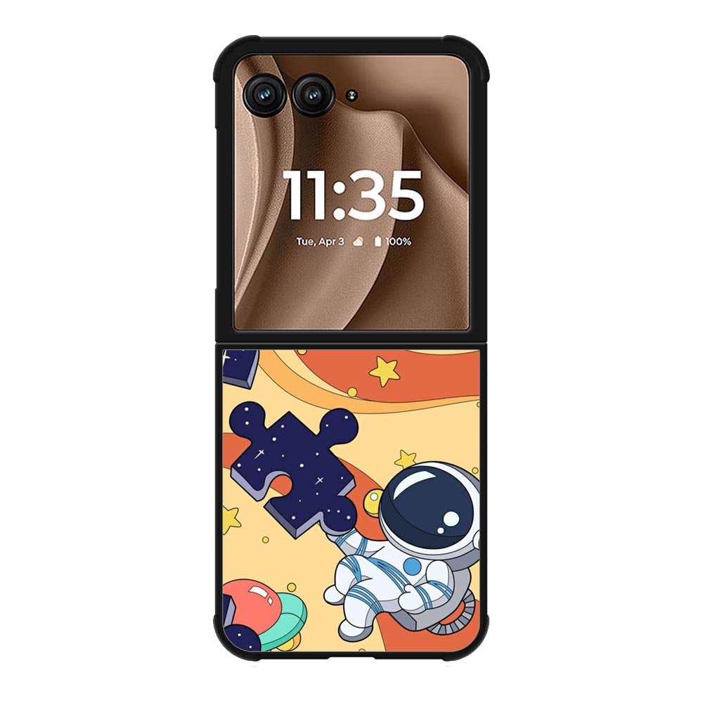 Astronaut Puzzle FMotorola Moto RAZR Plus 2025 Case FE0052