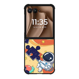 Astronaut Puzzle FMotorola Moto RAZR Plus 2025 Case FE0052