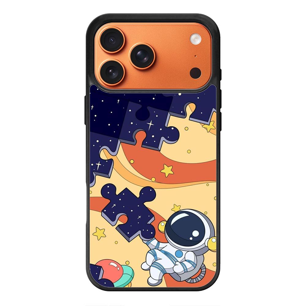 Astronaut Puzzle FiPhone 17 Pro Max Case FE0052