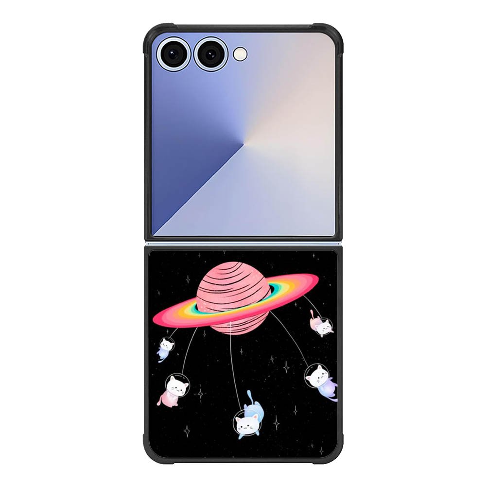 Cat Play Planet FE0145 Samsung Galaxy Flip 7 5G Case