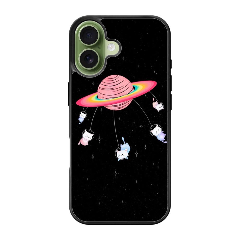 Cat Play Planet FiPhone 17 Case FE0144