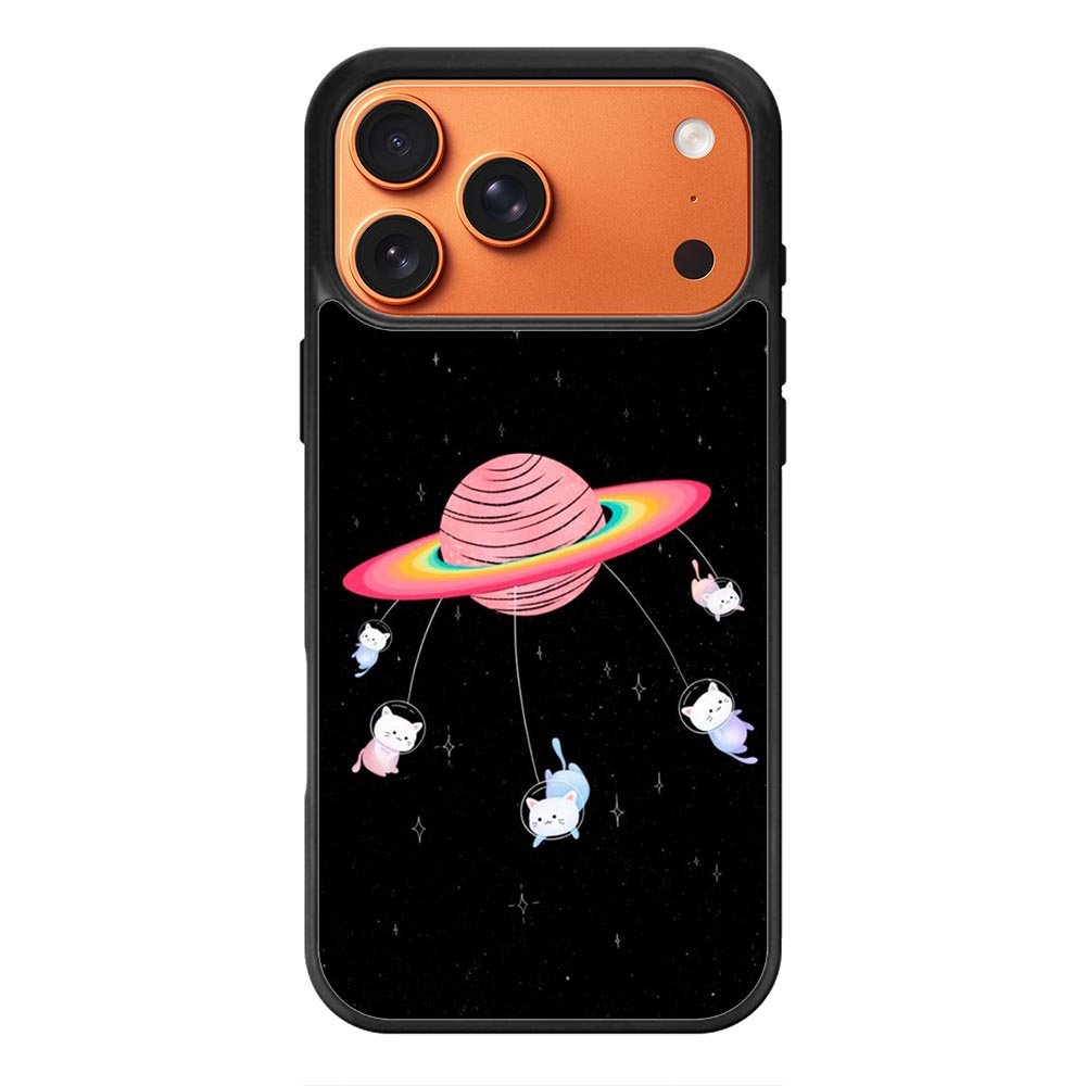 Cat Play Planet FiPhone 17 Pro Max Case FE0144
