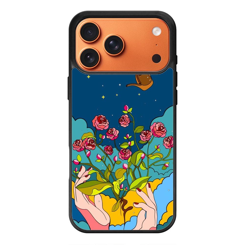 Growing Flowers FiPhone 17 Pro Case FE0329