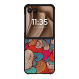 Abstract Rainbow FMotorola Moto RAZR Plus 2025 Case FE0009