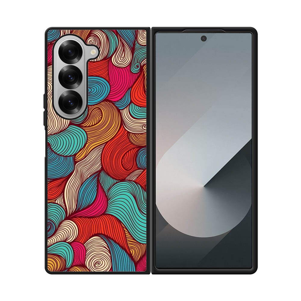 Abstract Rainbow FSamsung Galaxy Z Fold 7 5G Case FE0009