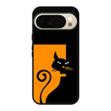 Black Orange FGoogle Pixel 10 Pro Case FE0102