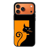 Black Orange FiPhone 17 Pro Case FE0102