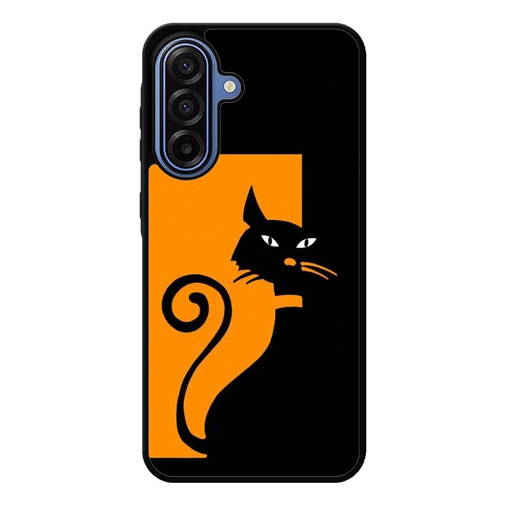 Black Orange FSamsung Galaxy A17 Case FE0102
