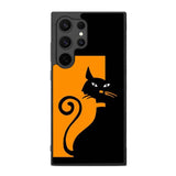 Black Orange FE0148 Samsung Galaxy S25 Ultra Case