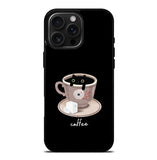 Black Cat Coffee FiPhone 16 Pro Max Case FE0100