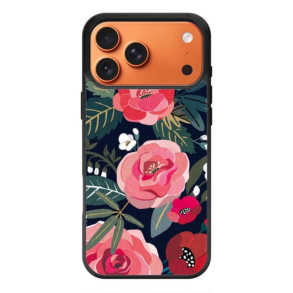Beauty Flowers FiPhone 17 Pro Case FE0087