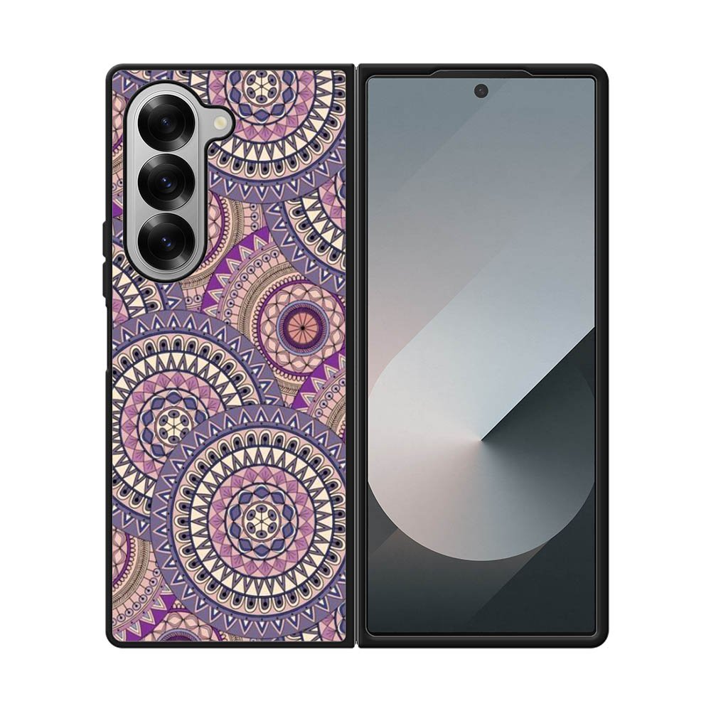 Abstract Round FSamsung Galaxy Z Fold 7 5G Case FE0010