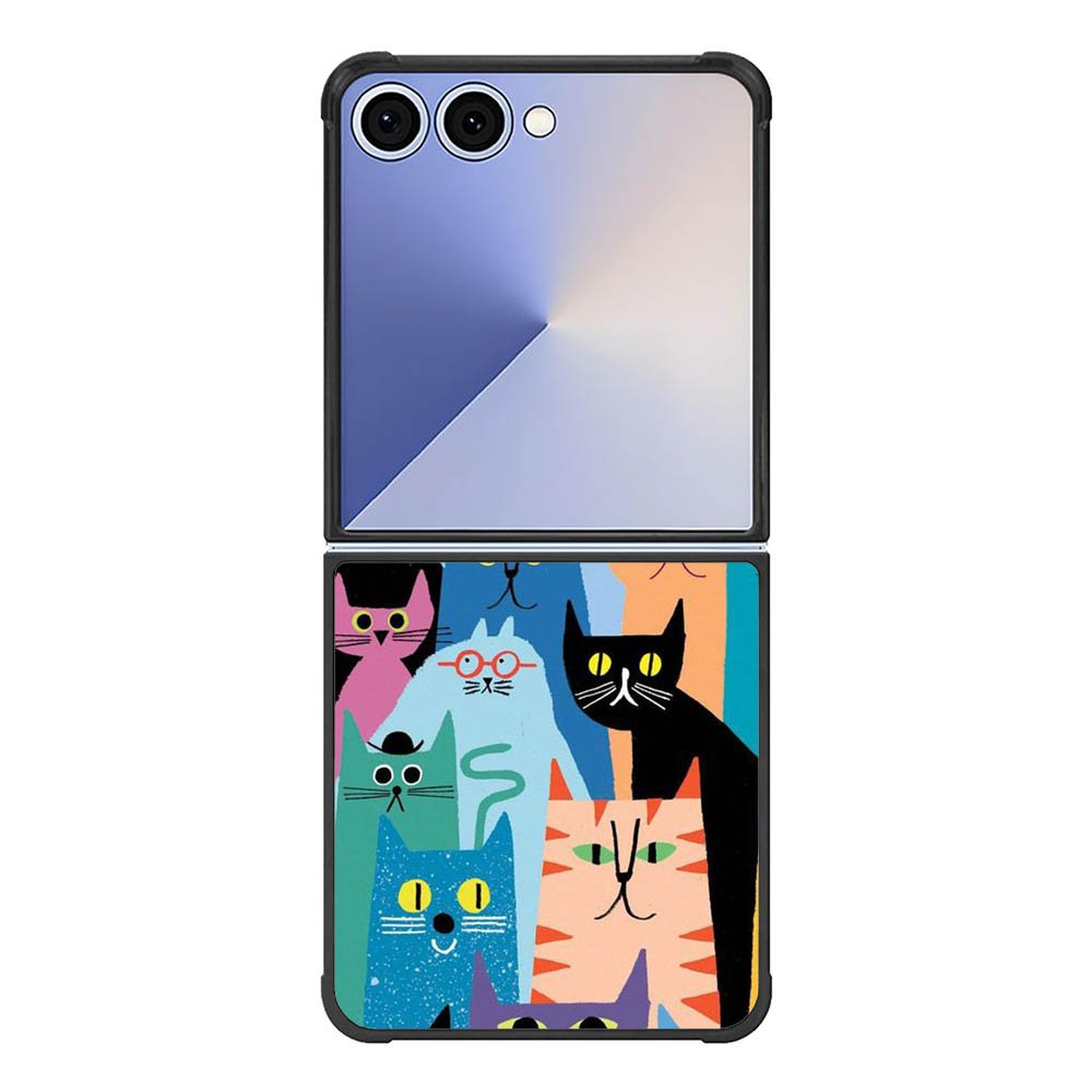 Shocked Cat FE0153 Samsung Galaxy Flip 7 5G Case