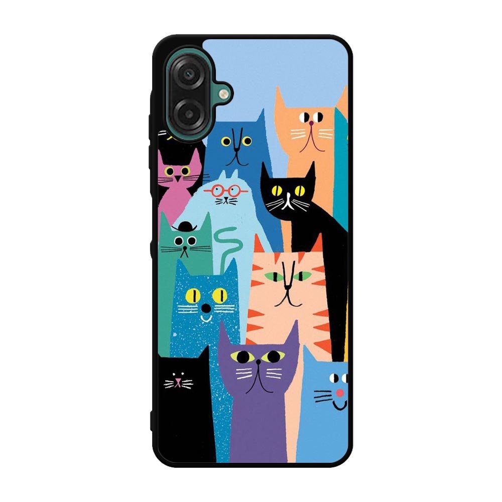 Shocked Cat FSamsung Galaxy A07 Case FE0555