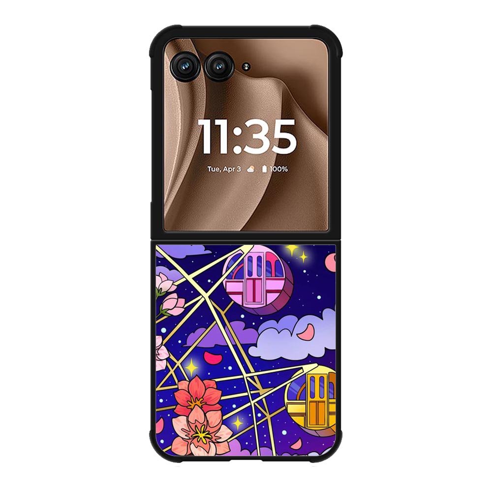 Beauty Ferris Wheel FMotorola Moto RAZR Plus 2025 Case FE0086
