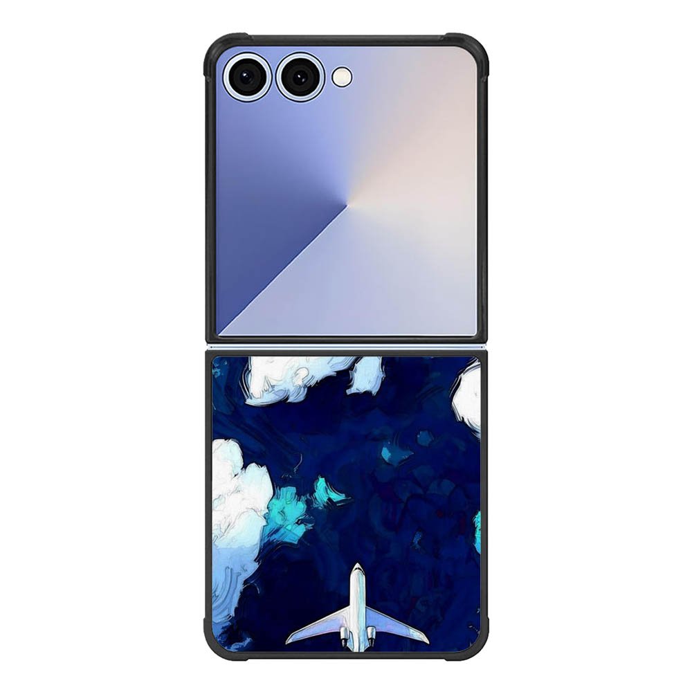 Airplane Cloud FE0159 Samsung Galaxy Flip 7 5G Case