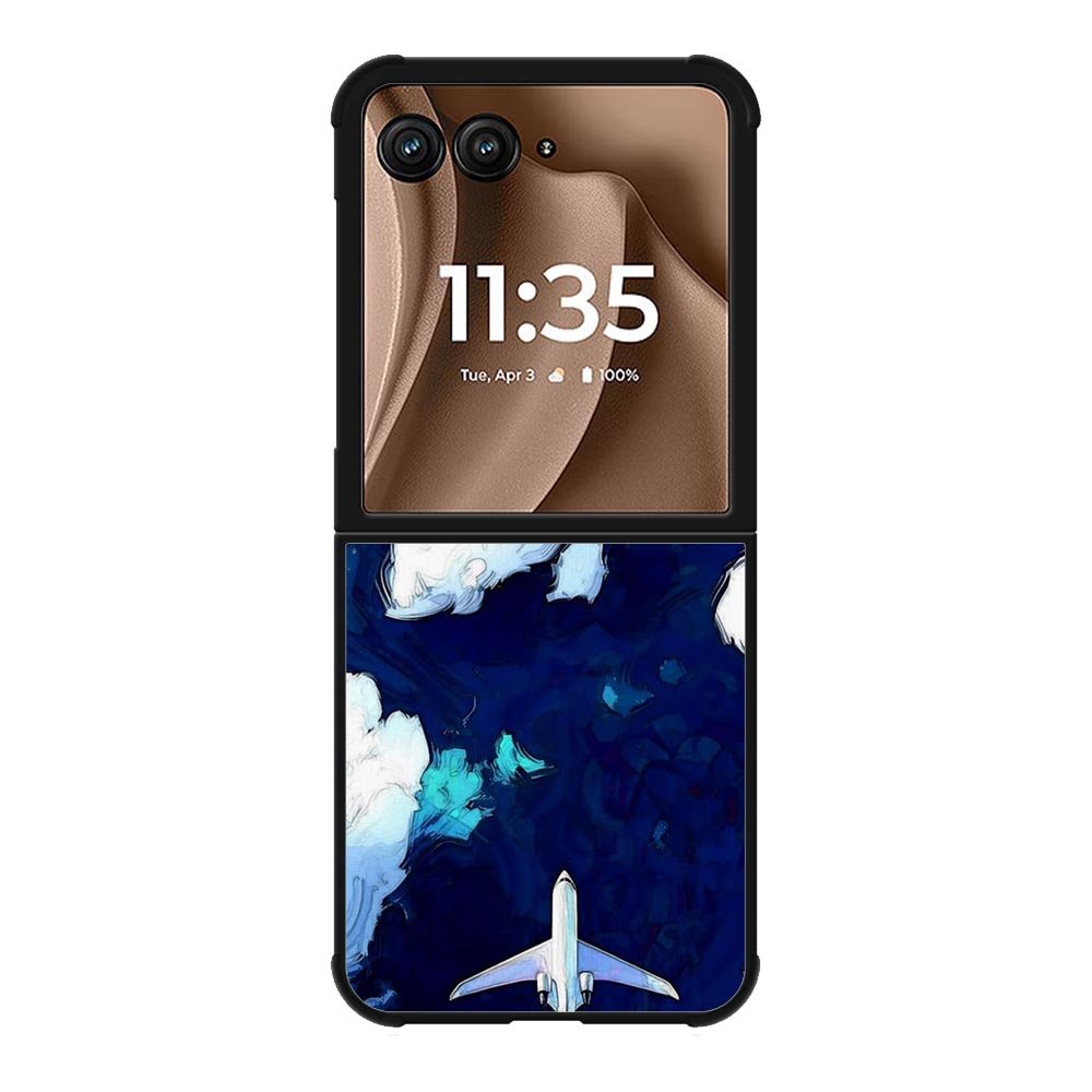 Airplane Cloud FMotorola Moto RAZR Plus 2025 Case FE0019