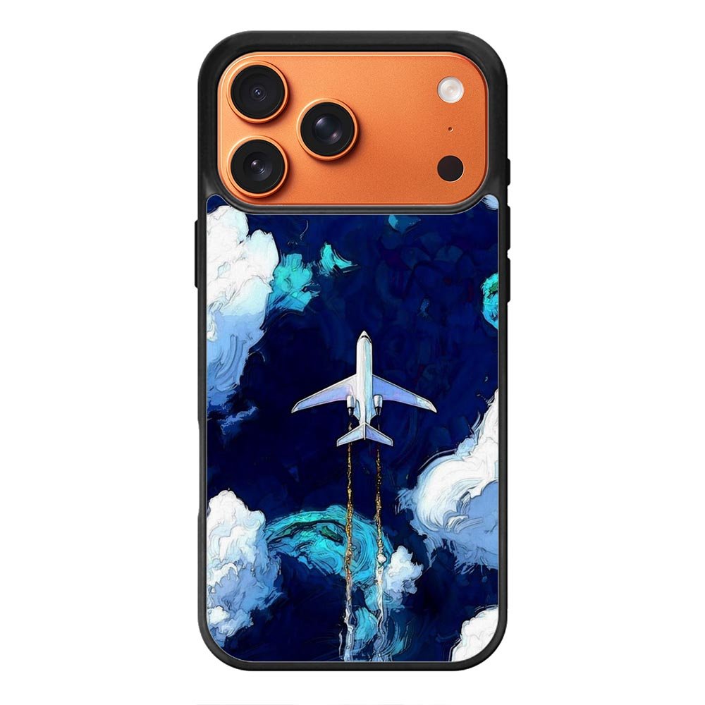Airplane Cloud FiPhone 17 Pro Max Case FE0019
