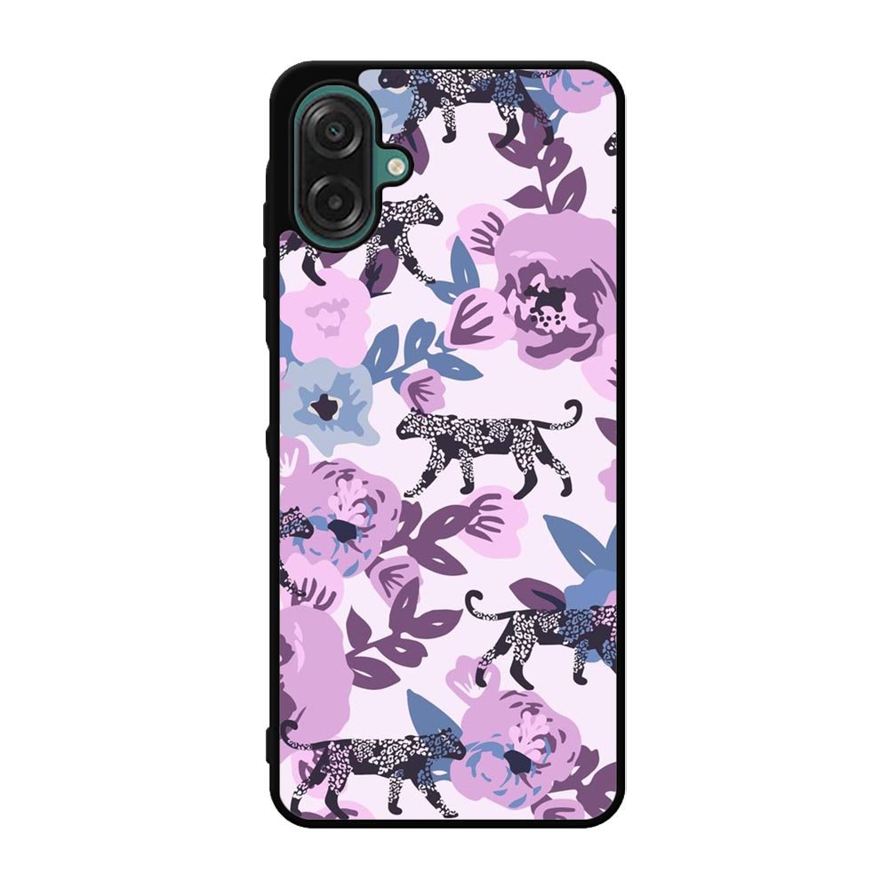 Leopard Florals Samsung Galaxy A07 Case FE0395
