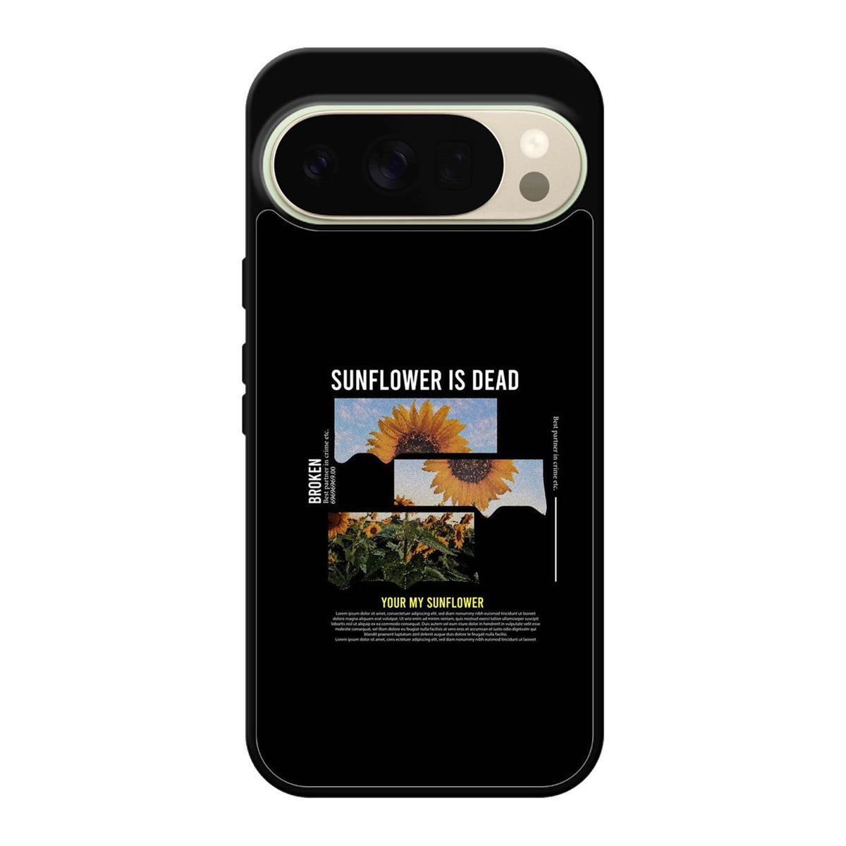Sunflower is Dead Google Pixel 10 Pro Case FE0604
