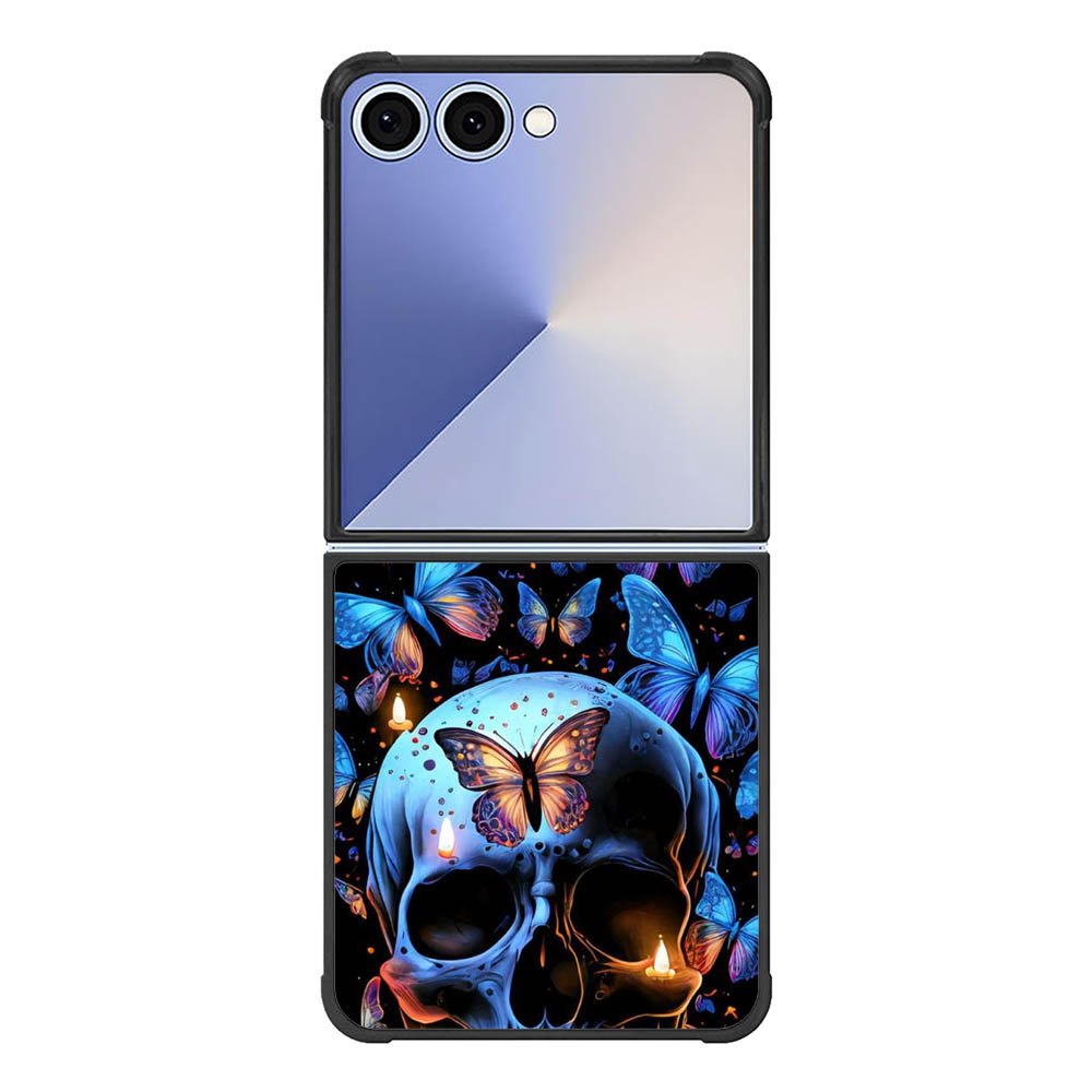 Butterfly Skull FE0164 Samsung Galaxy Flip 7 5G Case