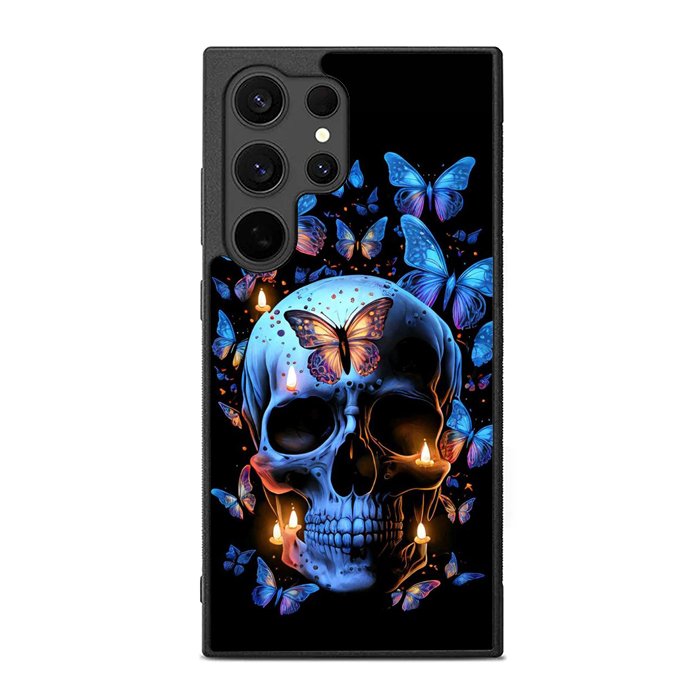 Butterfly Skull FE0164 Samsung Galaxy S25 Ultra Case