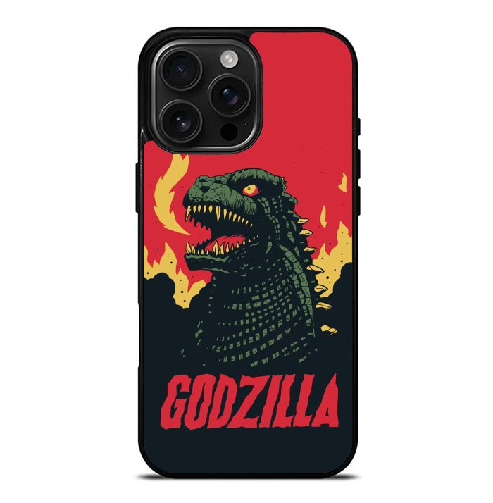 Godzilla Fire iPhone 16 Pro Max Case FE0322