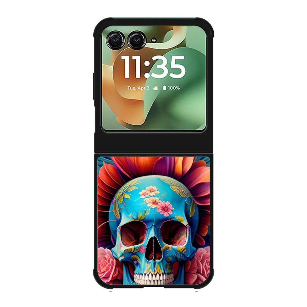Beauty Skull Motorola Moto RAZR 2025 Case FE0092