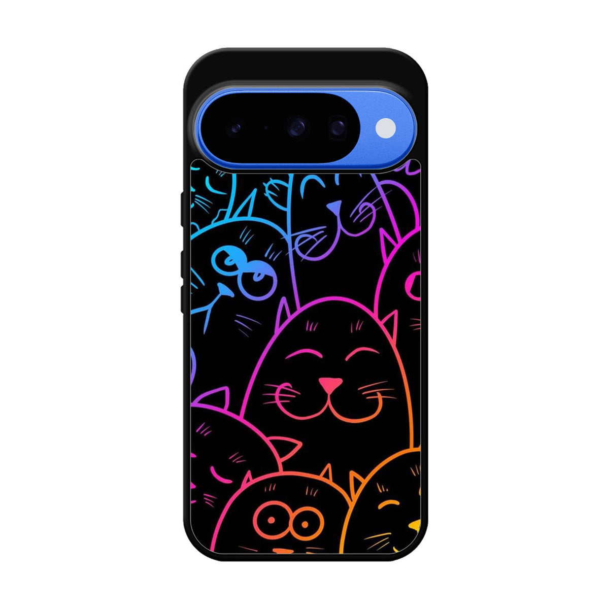 Cat Neon Google Pixel 10 Case FE0141