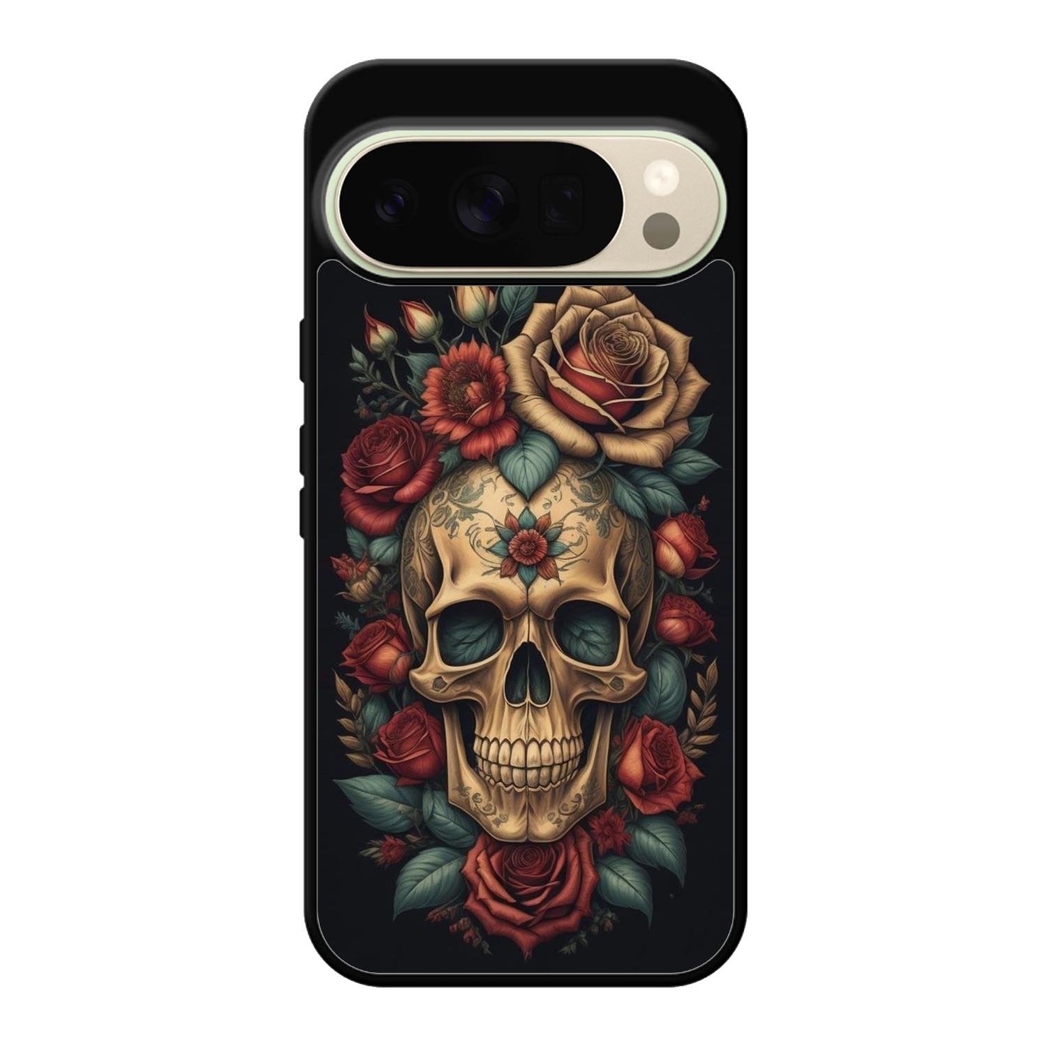 Skull Flowers Google Pixel 10 Pro Case FE0567
