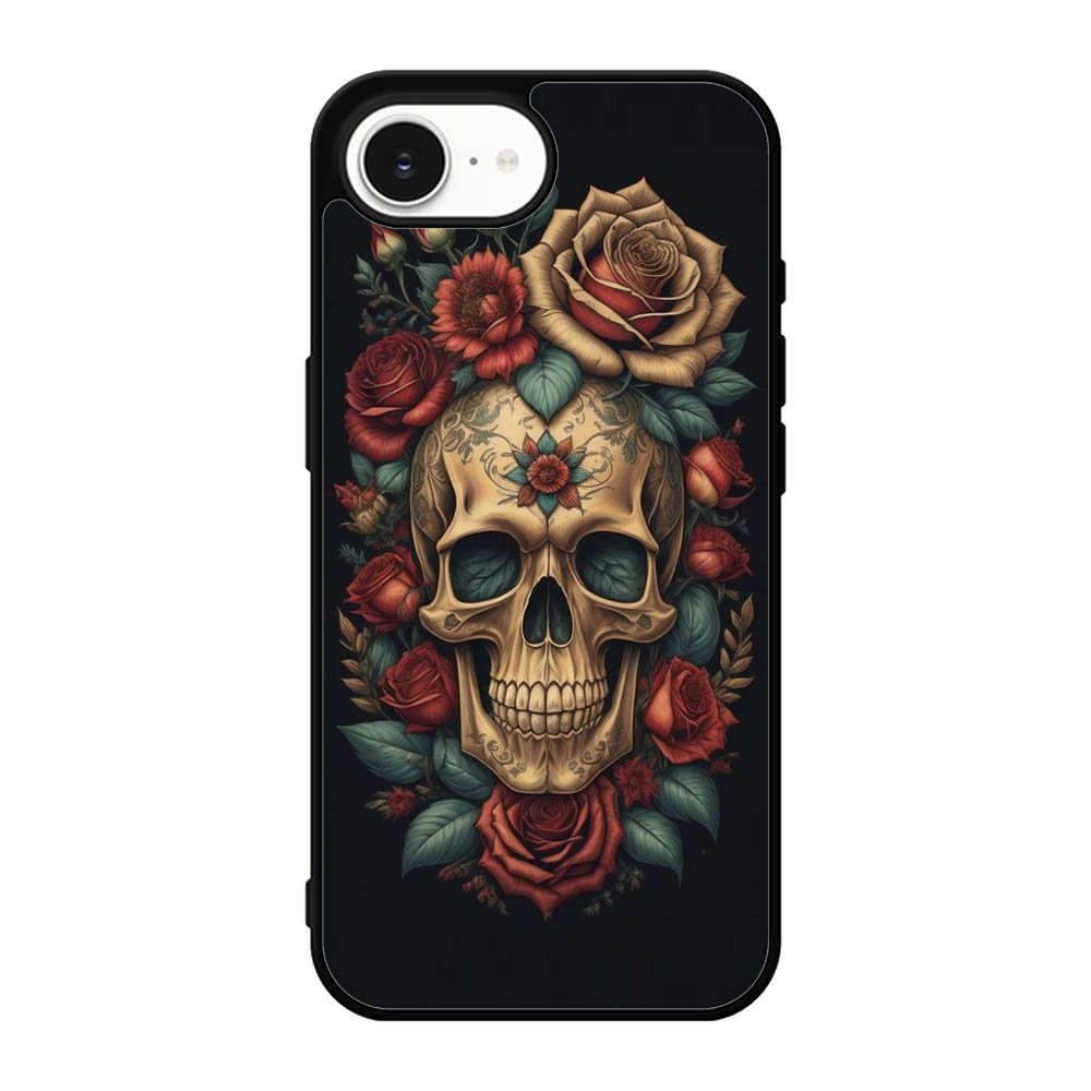 Skull Flowers iPhone 17e Case FE0567