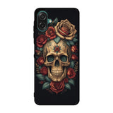Skull Flowers Samsung Galaxy A07 Case FE0567