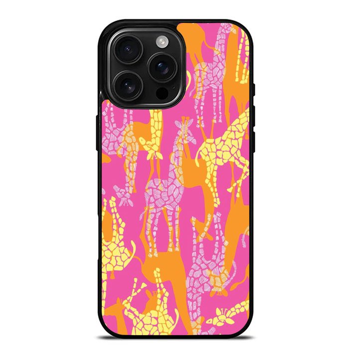 Giraffe Pattern iPhone 16 Pro Max Case FE0315