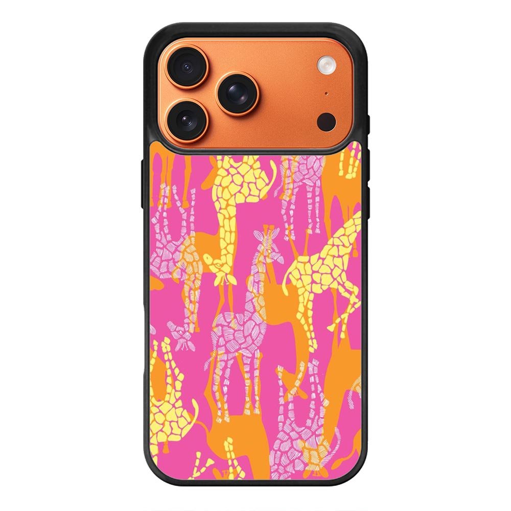 Giraffe Pattern iPhone 17 Pro Case FE0315