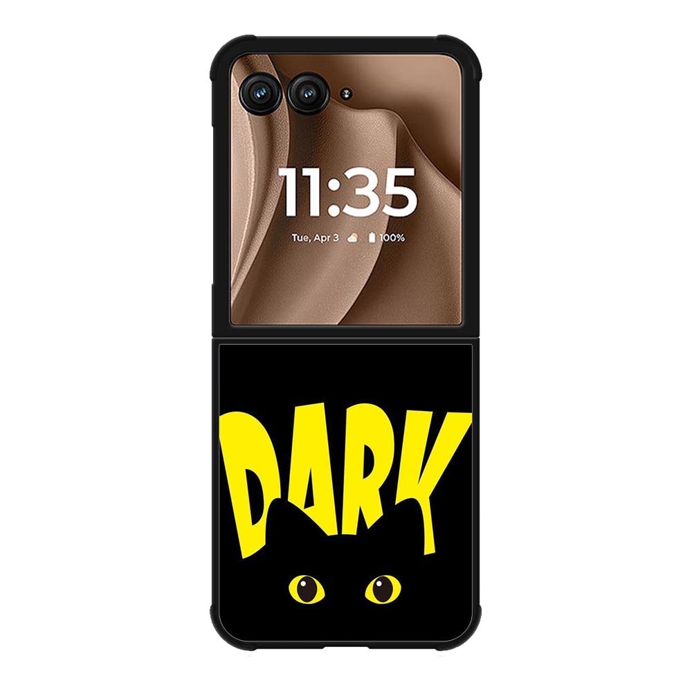 Dark Cat Motorola Moto RAZR Plus 2025 Case FE0203