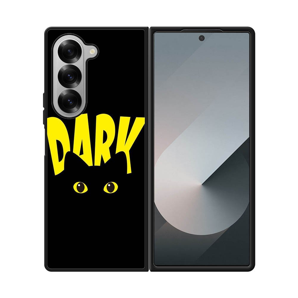Dark Cat Samsung Galaxy Z Fold 7 5G Case FE0203