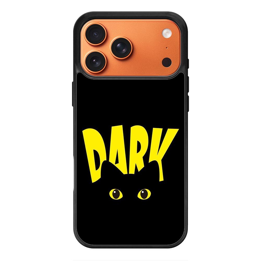 Dark Cat iPhone 17 Pro Case FE0203