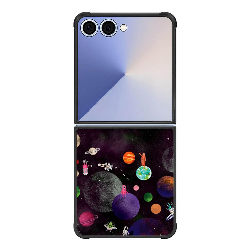Astronaut Planet FE0179 Samsung Galaxy Flip 7 5G Case