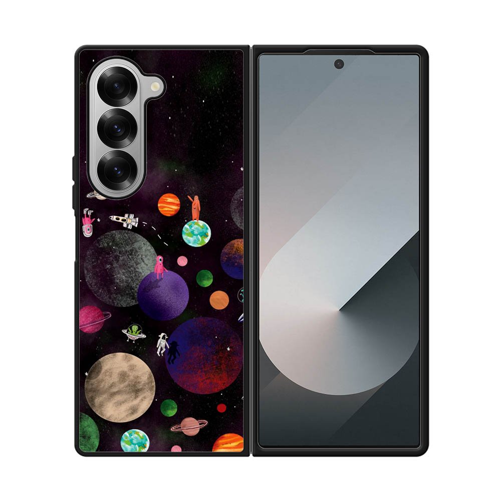 Astronaut Planet FE0179 Samsung Galaxy Fold 7 5G Case