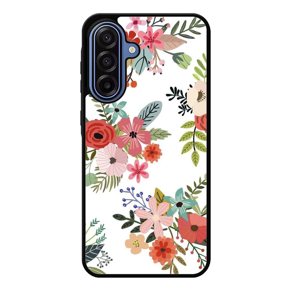 Flowers Pattern Samsung Galaxy A17 Case FE0285