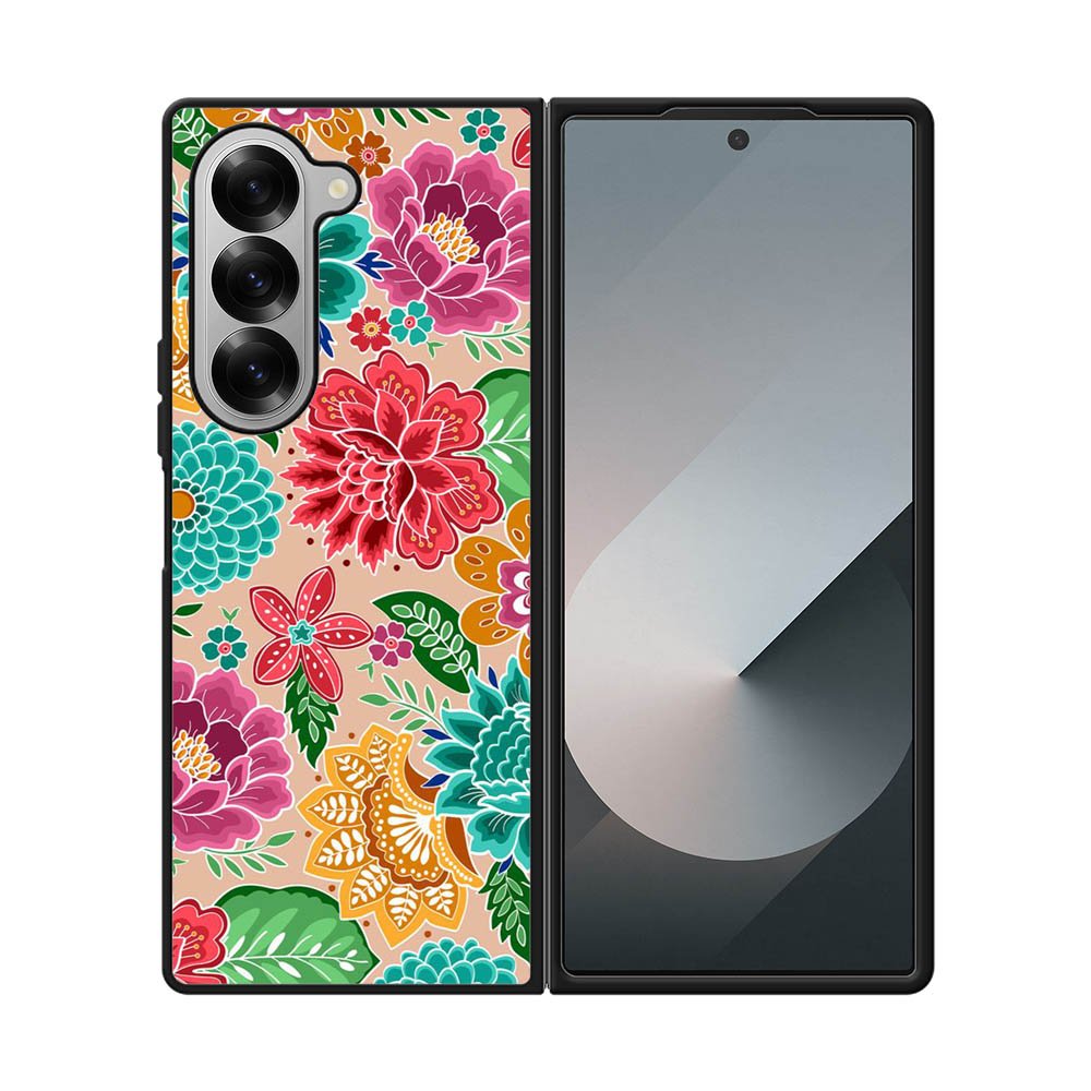 Flowers Vintage Pattern FE0186 Samsung Galaxy Fold 7 5G Case