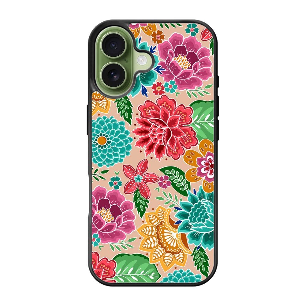 Flowers Vintage Pattern iPhone 17 Case FE0286