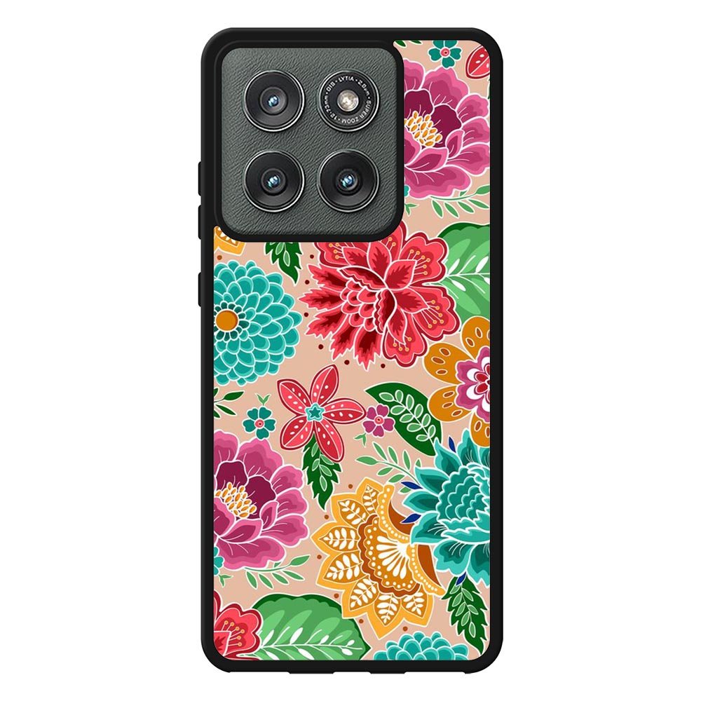 Flowers Vintage Pattern Motorola Moto Edge 2025 Case FE0286