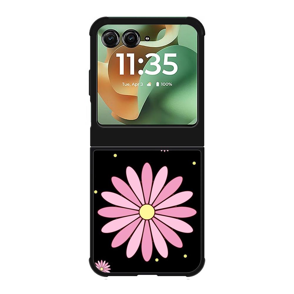 Pink Flower Motorola Moto RAZR 2025 Case FE0501