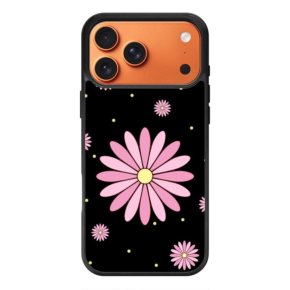 Pink Flower iPhone 17 Pro Case FE0501