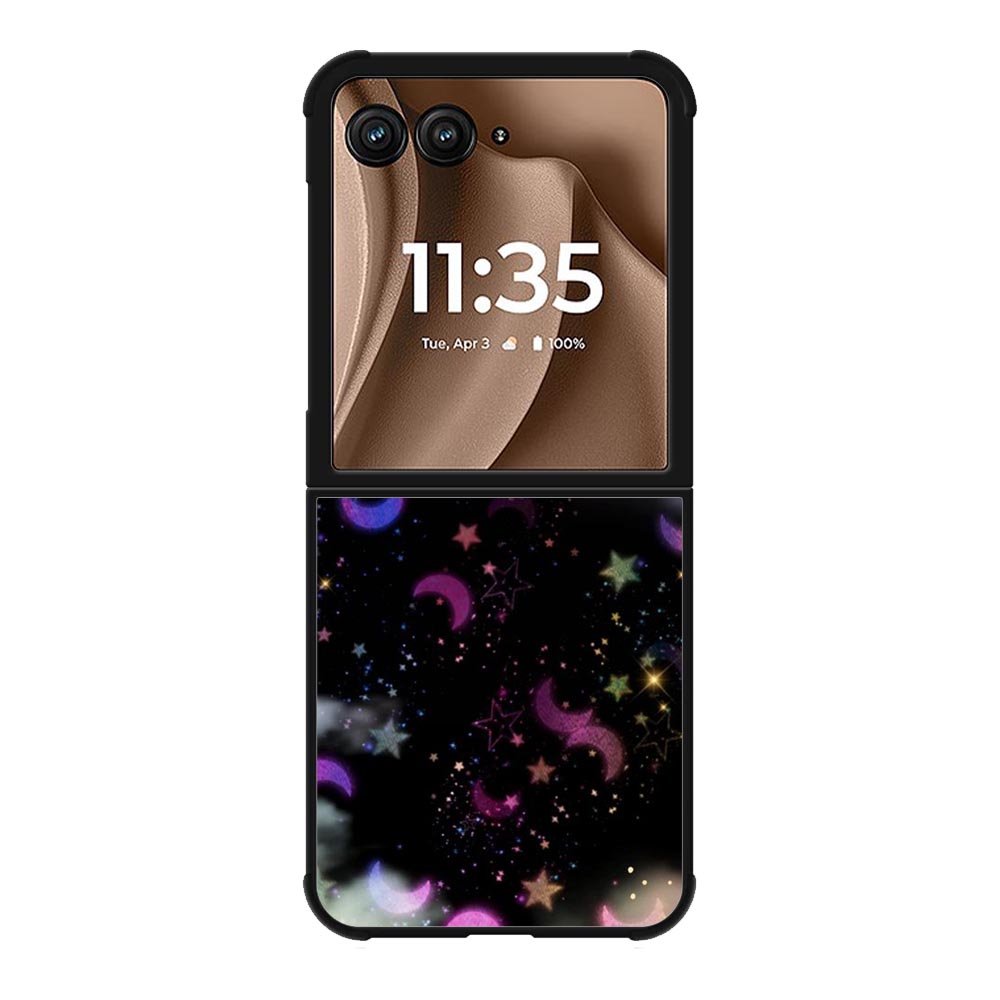 Moon and Star Motorola Moto RAZR Plus 2025 Case FE0444
